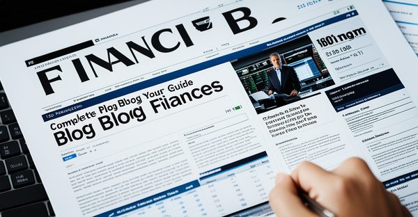 Blog finance : guide complet pour maîtriser votre économie personnelle
