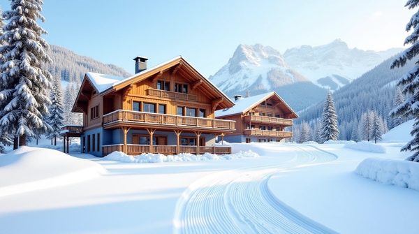 Location chalet à Courchevel : luxe et accès aux pistes